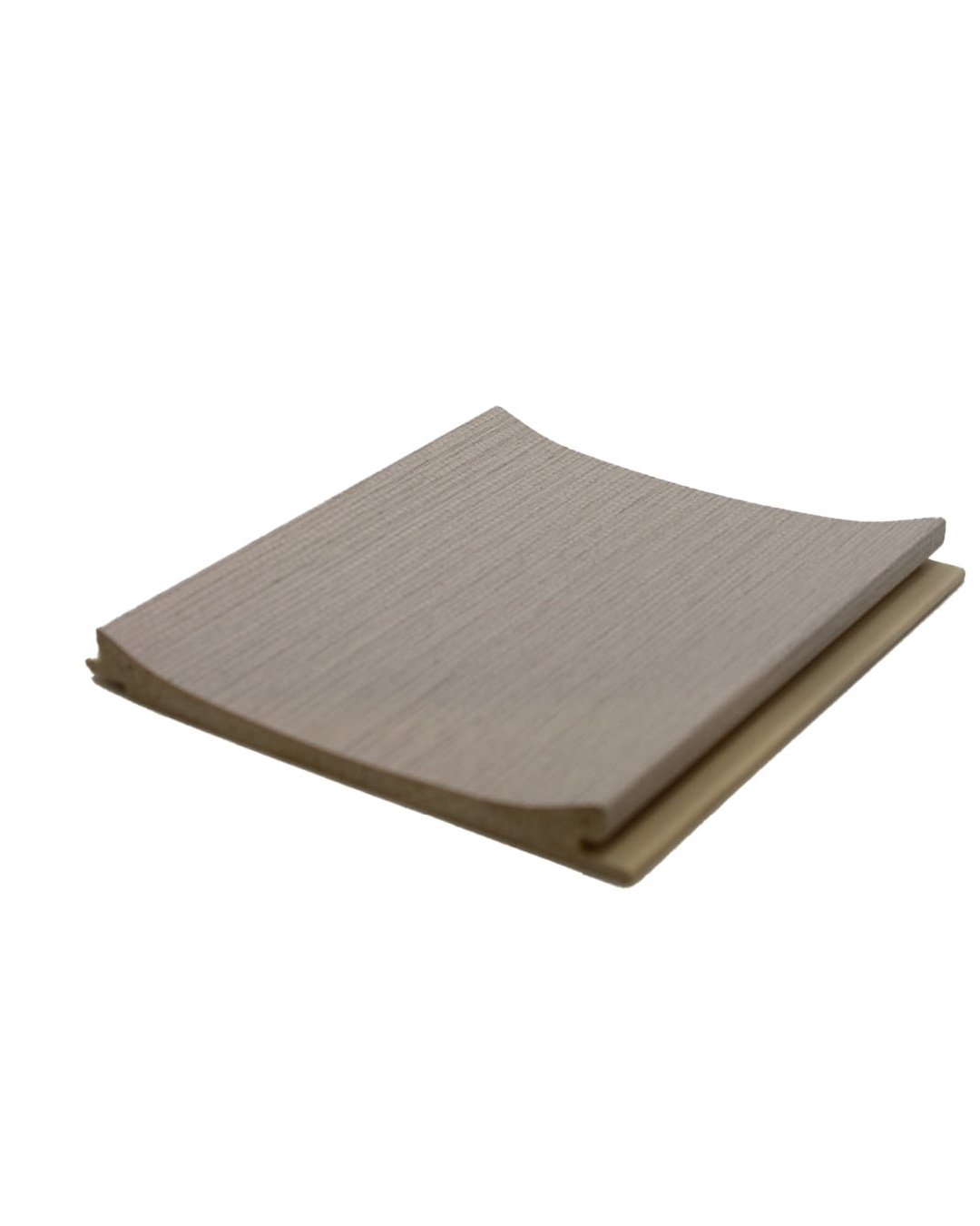 LINED GREY CONCAVE WALL PANEL