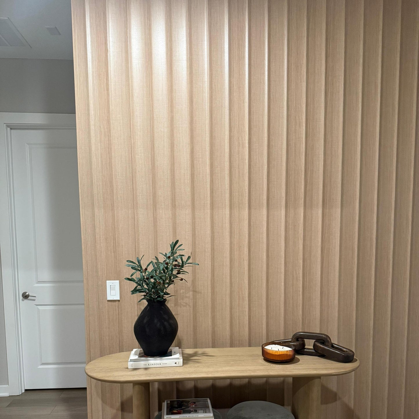 MAPLE CREAM CONCAVE WALL PANEL