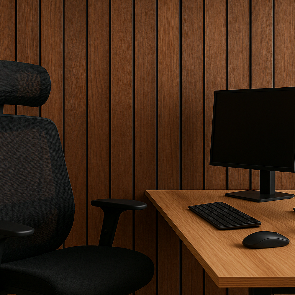 walnut wood panels