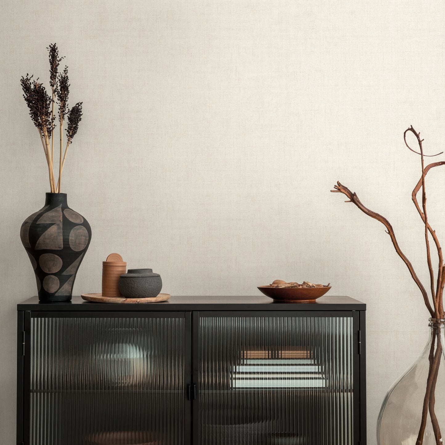 Textured Soft White Wallpaper – Cuba II