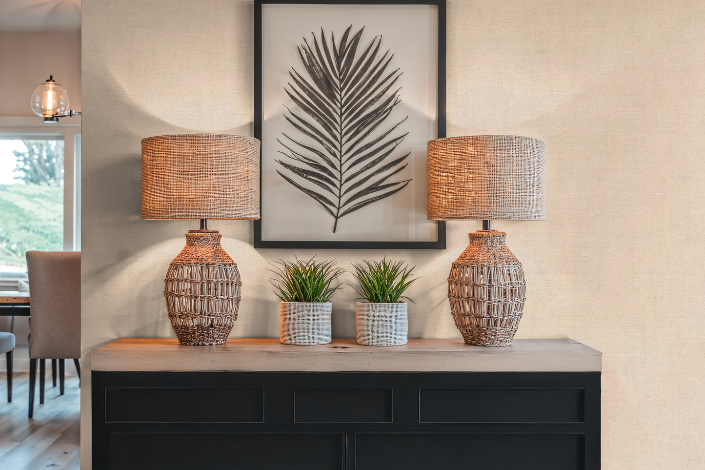 Metallic Beige Wallpaper – Cuba II