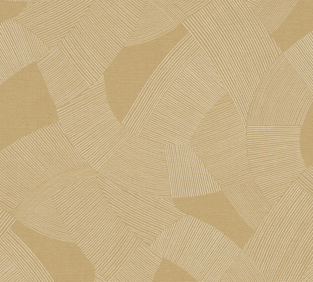 Geometric Tan Wallpaper – Cuba II