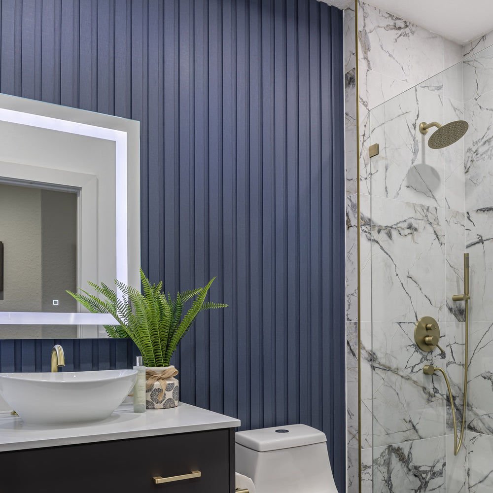 Flat Style Shore Blue