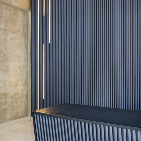 Classic Style Shore Blue Wall Panel