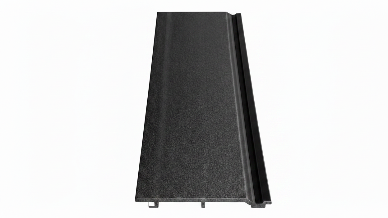 Obsidian Volcanic Black Exterior Wall Shiplap