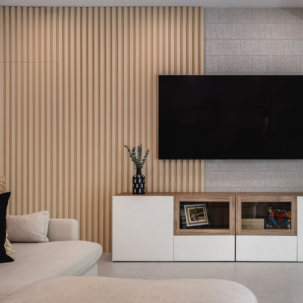 Squared Style Lined Cream