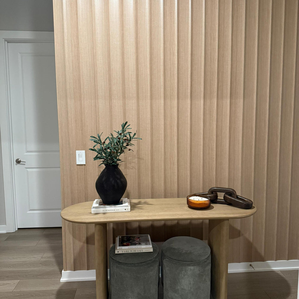 MAPLE CREAM CONCAVE WALL PANEL