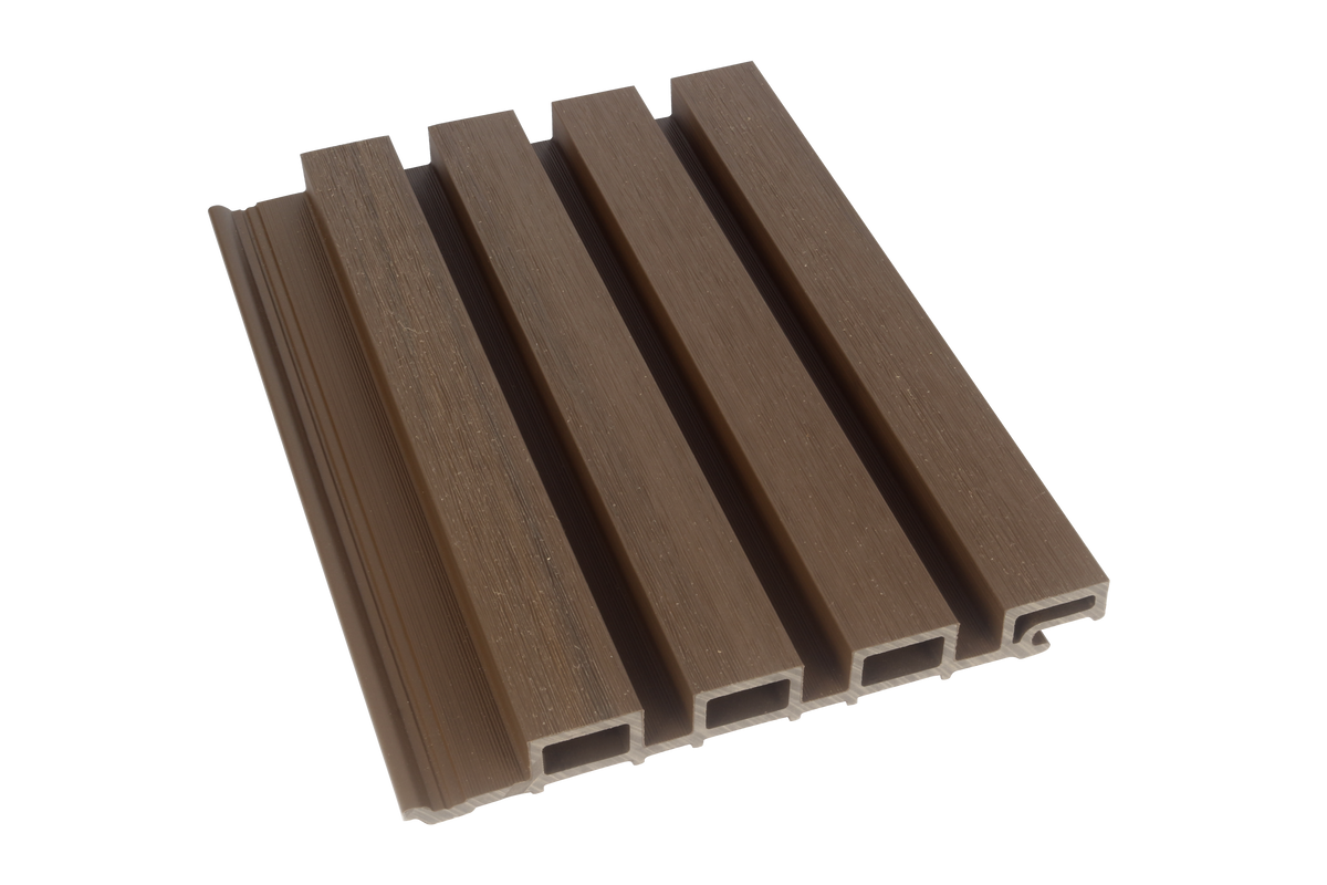 Cladding Edging Walnut Exterior Prestige Grand Grid Cladding Walnut 1x8 – Decofigura USA
